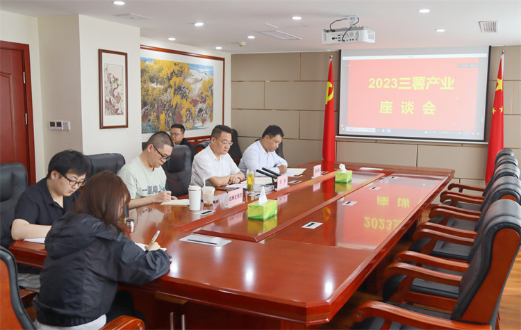 威廉希尔williamhill中文集团应邀出席2023年三薯产业发展 座谈会并作交流发言