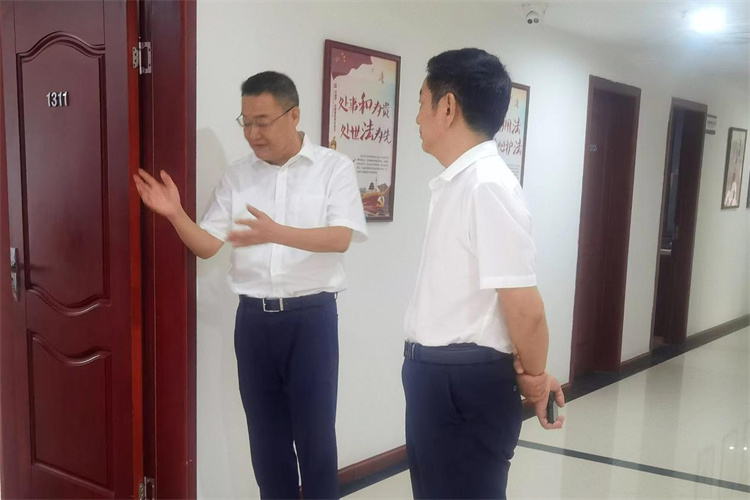 省供销社党组成员、机关党委书记李先明带队检查指导威廉希尔williamhill中文集团安全生产工作