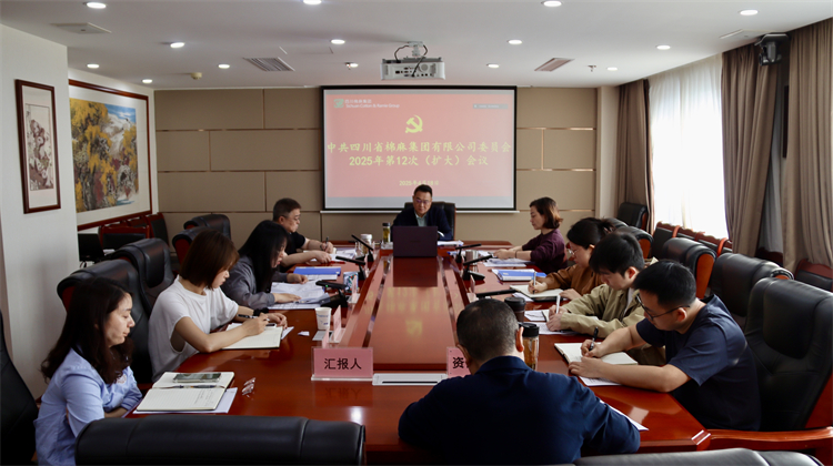 集团公司召开2025年第12次党委（扩大）会议